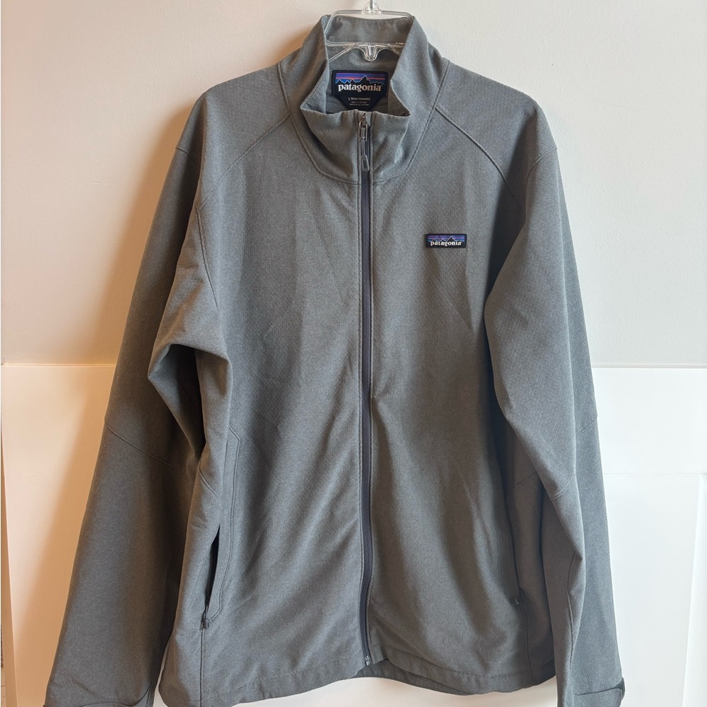 Patagonia Men's Adze Light Gray Jacket in Large